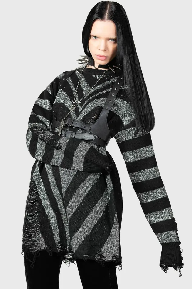 Women Sweaters Killstar Libi Sweater B