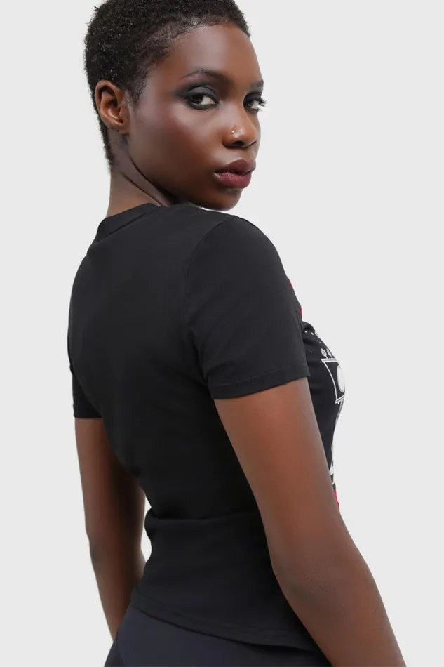 Women TShirts and Vests Killstar Dante039s Inferno Fitted TShirt