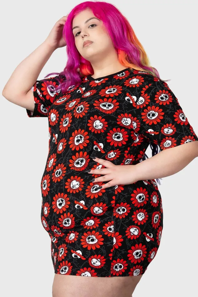 Women TShirts and Vests Killstar Gloom Garden TShirt