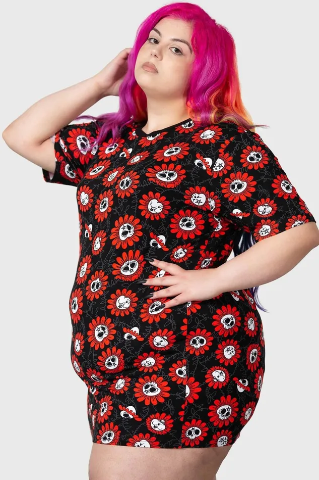 Women TShirts and Vests Killstar Gloom Garden TShirt