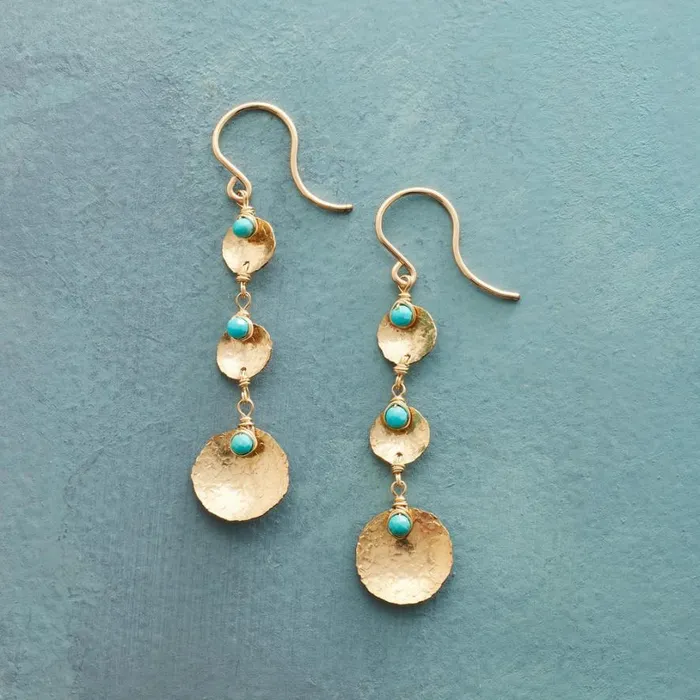 Women Three In A Row Earrings Sundance Catalog Earrings