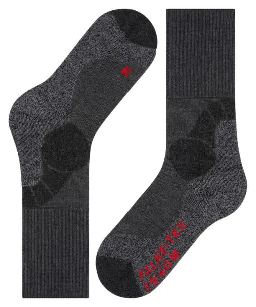 Women TKX Expedition Women Trekking Socks Asphalt Mel FALKE Hiking Socks
