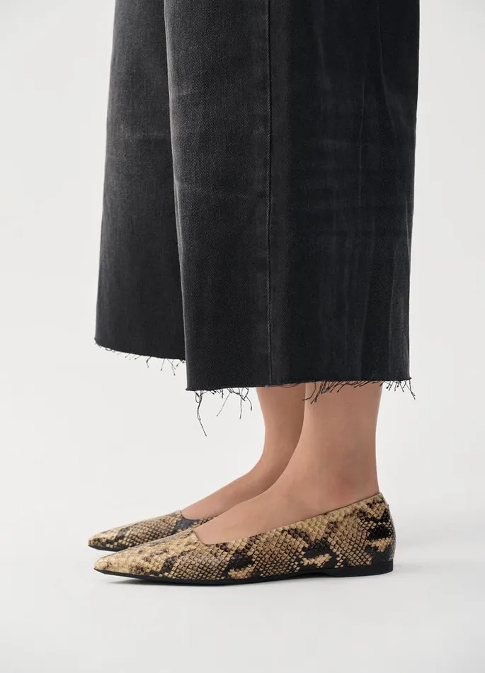 Women Vagabond Ballet Flats HERMINE SHOES Multicolour Embossed Leather