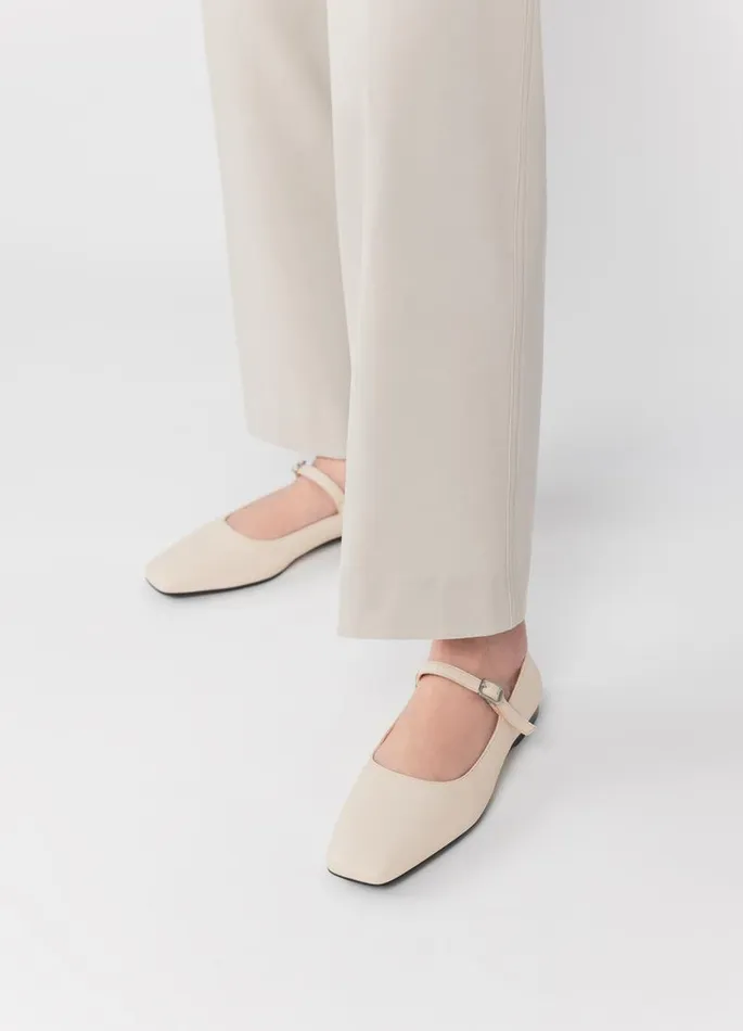 Women Vagabond Mary Janes DELIA SHOES Offwhite Leather