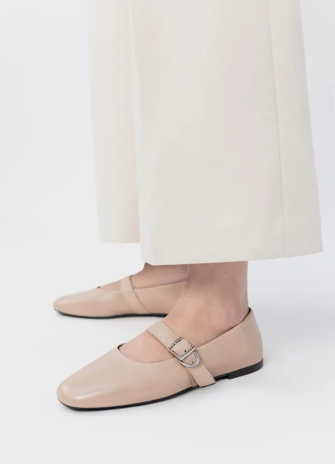 Women Vagabond Mary Janes JOLIN SHOES Light Brown Leather