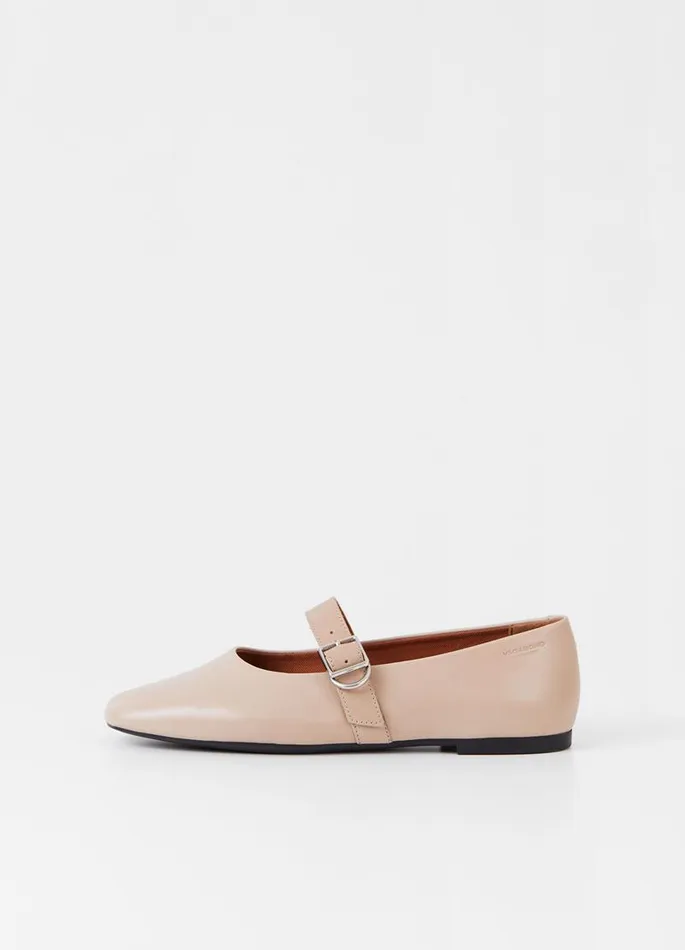 Women Vagabond Mary Janes JOLIN SHOES Light Brown Leather