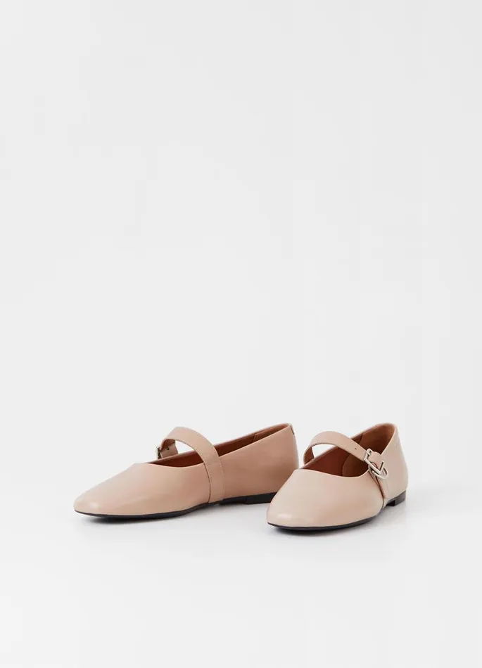Women Vagabond Mary Janes JOLIN SHOES Light Brown Leather
