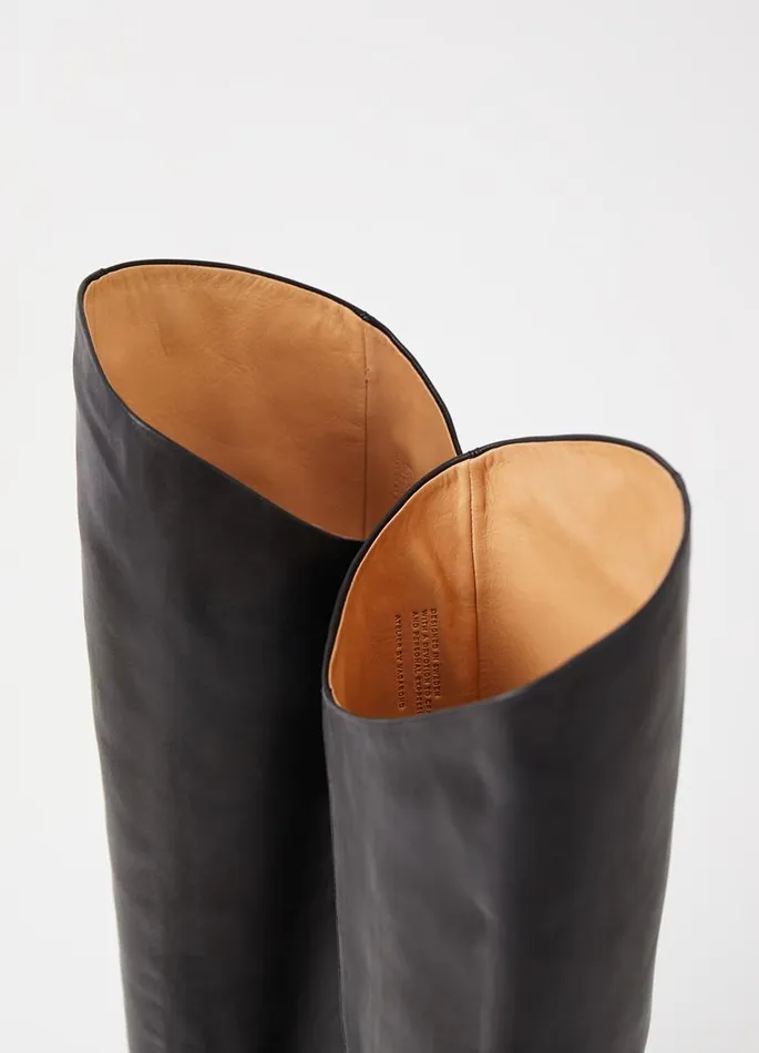 Women Vagabond Tall Boots SALMA TALL BOOTS Black Leather