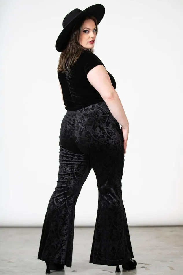 Women Velvet Killstar Dark Dynasty Flares B