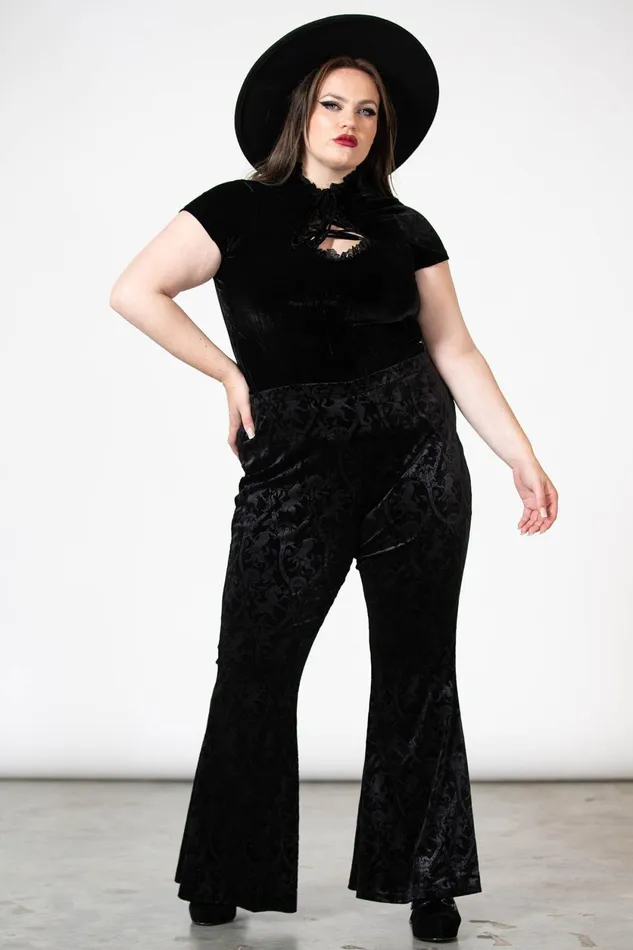 Women Velvet Killstar Dark Dynasty Flares B