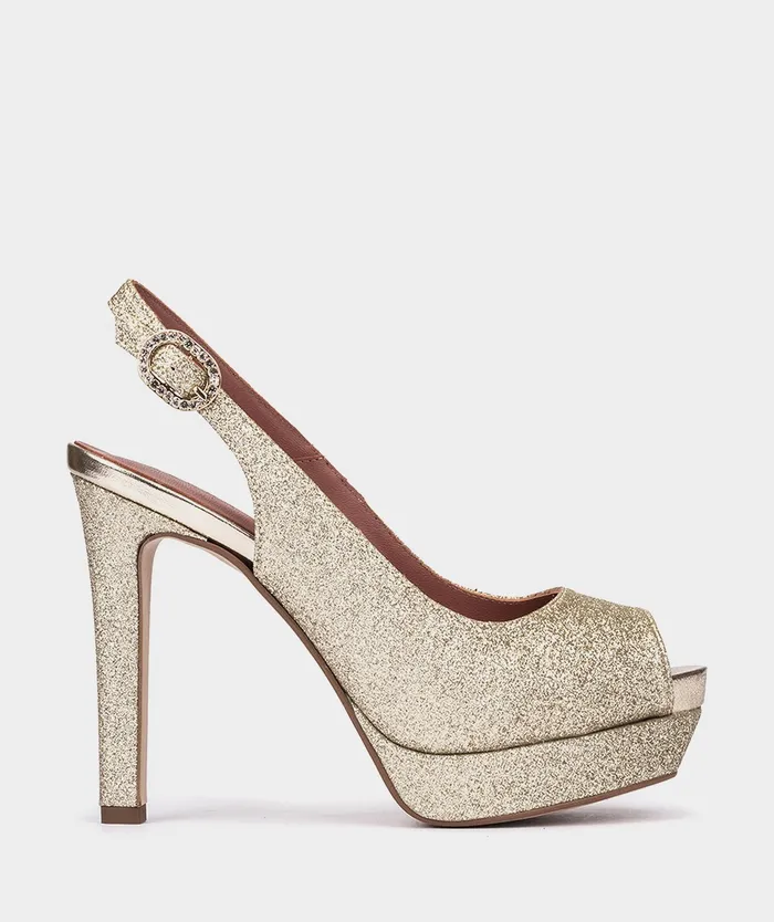 Women Vicenza Metallic 8211 Heeled Sandals Pedro Miralles