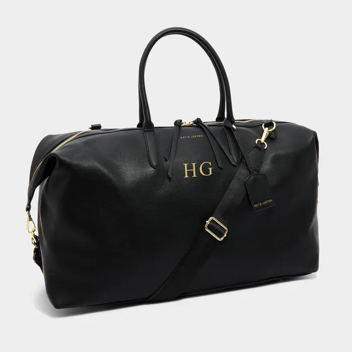 Women Weekend Bags Katie Loxton Oxford Weekend Holdall 8211 Black
