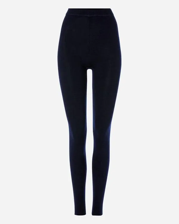 Women Women039s Cashmere LeggingsIn Navy Blue Navy Blue NPeal Leggings and Trousers