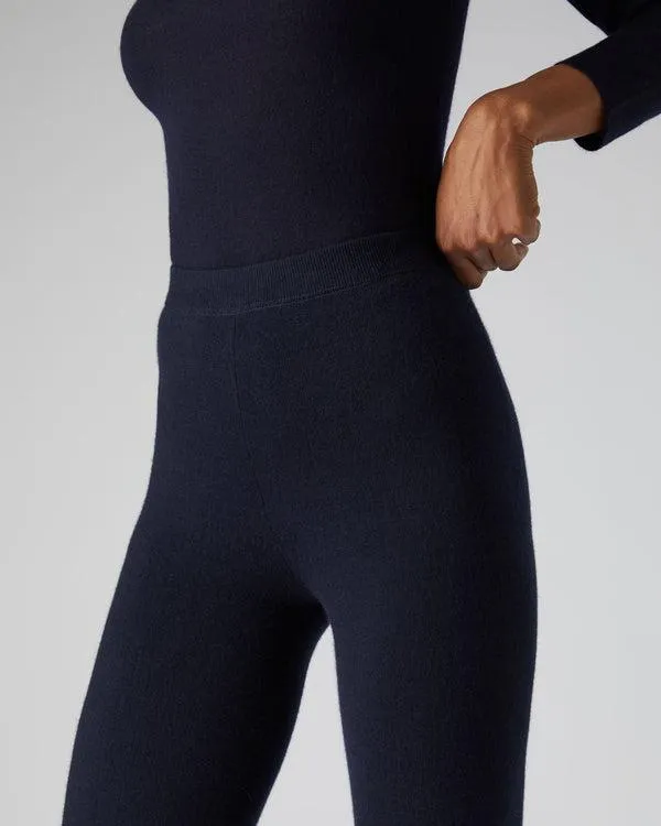 Women Women039s Cashmere LeggingsIn Navy Blue Navy Blue NPeal Leggings and Trousers