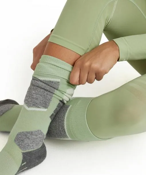 Women Women 34 Tights Warm Quiet Green FALKE Tights