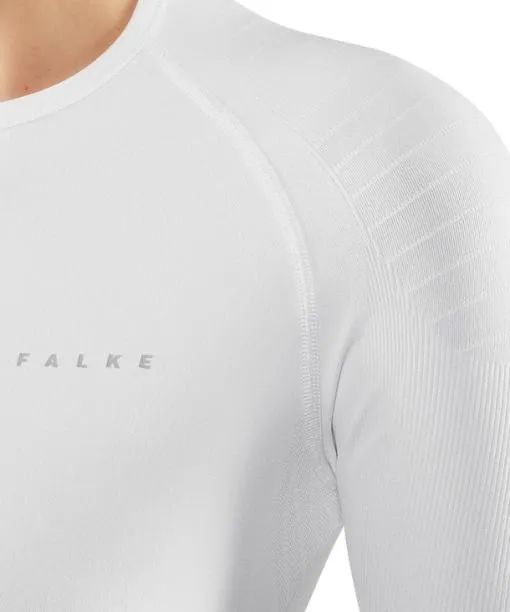 Women Women Long Sleeve Shirt Maximum Warm White FALKE Long Sleeve Shirts