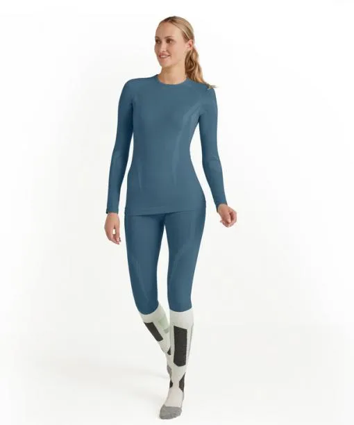 Women Women Long Sleeve Shirt WoolTech Capitain FALKE Long Sleeve Shirts