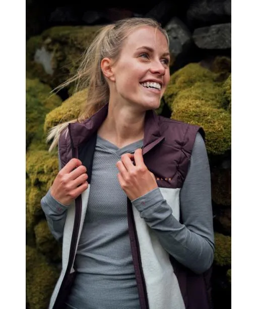 Women Women Long Sleeve Shirt WoolTech Light Grey FALKE Long Sleeve Shirts