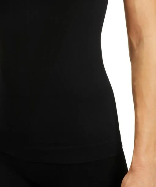 Women Women TShirt Warm Black FALKE Short Sleeve Shirts