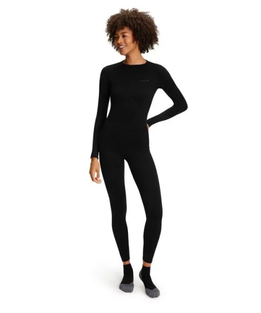 Women Women Tights Maximum Warm Black FALKE Tights