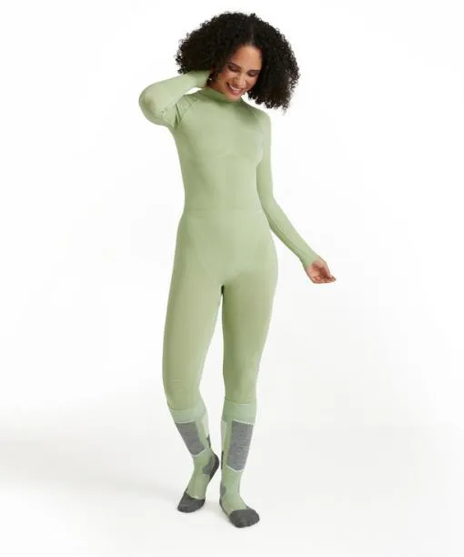 Women Women Tights Warm Quiet Green FALKE Tights
