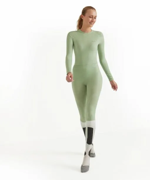 Women Women Tights WoolTech Quiet Green FALKE Tights