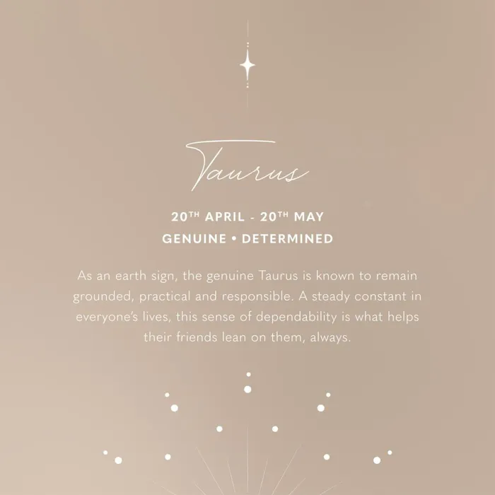 Women Zodiac Collection Katie Loxton Waterproof Gold Zodiac 039Taurus039 Necklace 8211 Taurus Gift