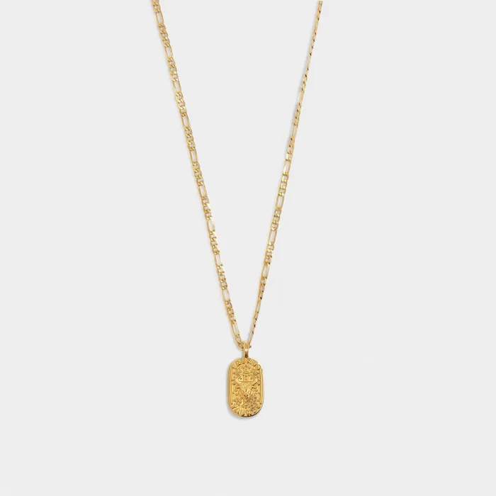 Women Zodiac Collection Katie Loxton Waterproof Gold Zodiac 039Taurus039 Necklace 8211 Taurus Gift