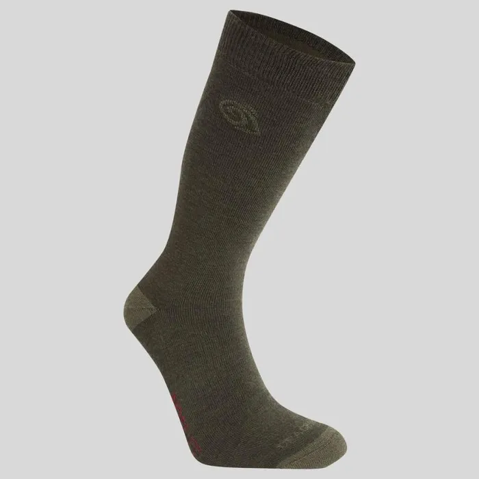 WomensEquipment Socks Craghoppers Insect Repellent Wool Blend Socks Woodland Green