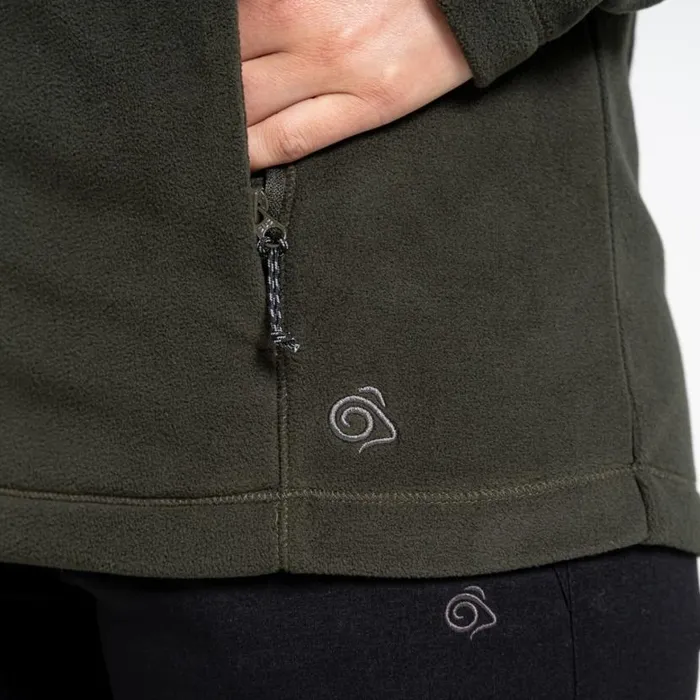 Womens Full Zip Fleece Craghoppers Expert Miska 200 Fleece Jacket Dark Cedar Green Womens Full Zip Fleece Craghoppers Expert Miska 200 Fleece Jacket Dark Cedar Green