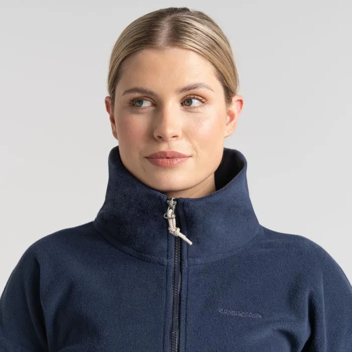 Womens Full Zip Fleece Craghoppers Polartec Caprice Full Zip Fleece Blue Navy Womens Full Zip Fleece Craghoppers Polartec Caprice Full Zip Fleece Blue Navy
