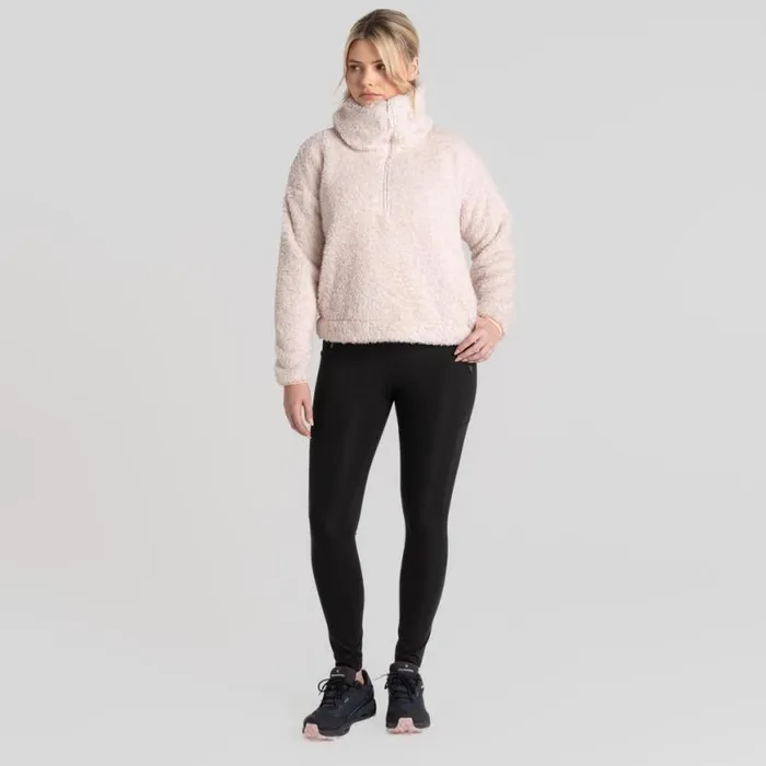 Womens Half Zip Fleece Craghoppers Bronagh Half Zip Fleece Pink Dusk Marl Womens Half Zip Fleece Craghoppers Bronagh Half Zip Fleece Pink Dusk Marl