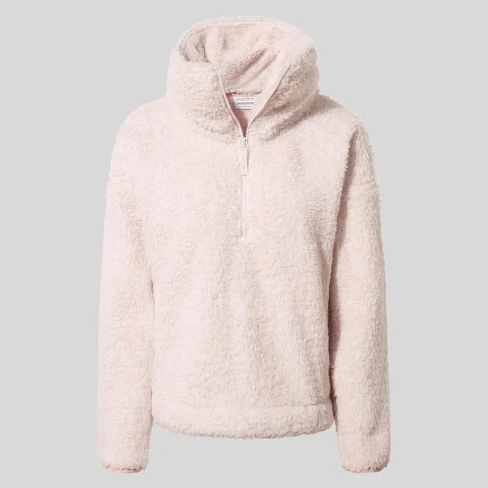 Womens Half Zip Fleece Craghoppers Bronagh Half Zip Fleece Pink Dusk Marl Womens Half Zip Fleece Craghoppers Bronagh Half Zip Fleece Pink Dusk Marl