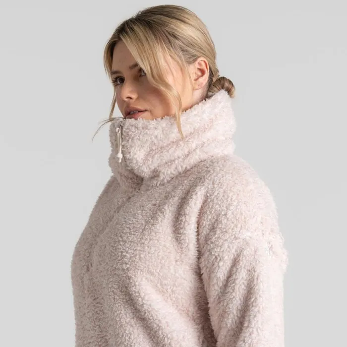 Womens Half Zip Fleece Craghoppers Bronagh Half Zip Fleece Pink Dusk Marl Womens Half Zip Fleece Craghoppers Bronagh Half Zip Fleece Pink Dusk Marl