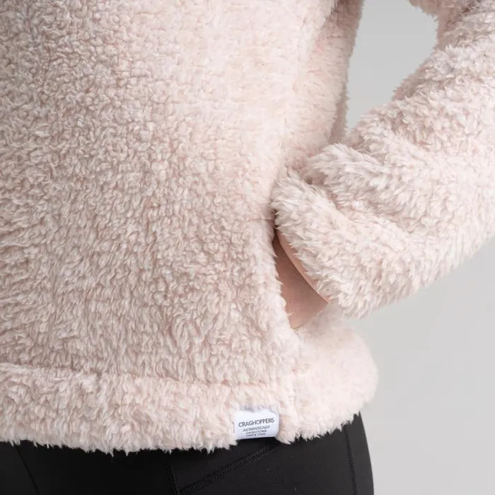 Womens Half Zip Fleece Craghoppers Bronagh Half Zip Fleece Pink Dusk Marl Womens Half Zip Fleece Craghoppers Bronagh Half Zip Fleece Pink Dusk Marl