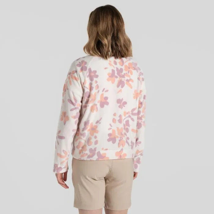 Womens Half Zip Fleece Craghoppers Harper Half Zip Fleece Seasalt Print Womens Half Zip Fleece Craghoppers Harper Half Zip Fleece Seasalt Print
