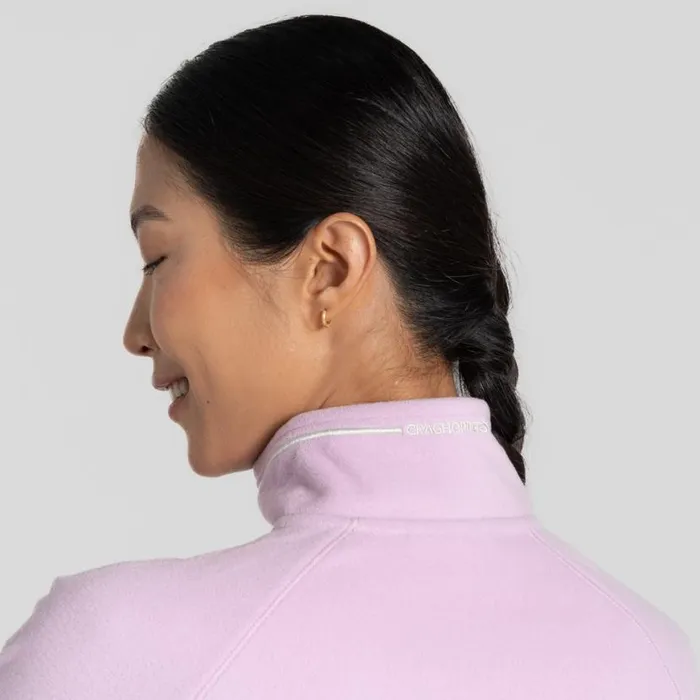 Womens Half Zip Fleece Craghoppers Miska VI Half Zip Fleece Orchid Womens Half Zip Fleece Craghoppers Miska VI Half Zip Fleece Orchid