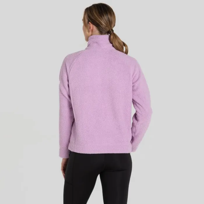 Womens Half Zip Fleece Craghoppers Raya Half Zip Fleece Orchid Womens Half Zip Fleece Craghoppers Raya Half Zip Fleece Orchid