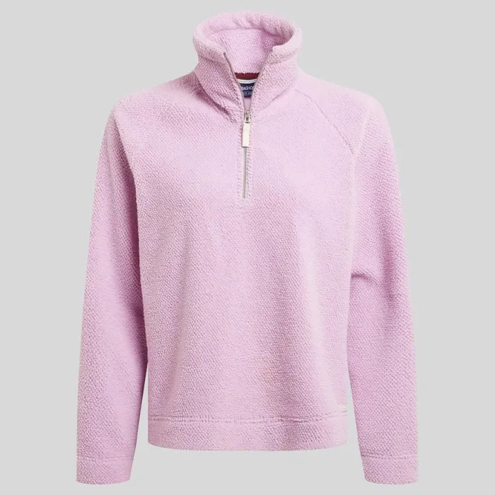 Womens Half Zip Fleece Craghoppers Raya Half Zip Fleece Orchid Womens Half Zip Fleece Craghoppers Raya Half Zip Fleece Orchid