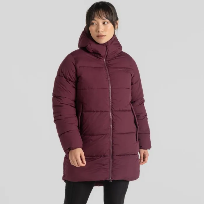 Womens Insulated Jackets Craghoppers Amira Jacket Deep Violet