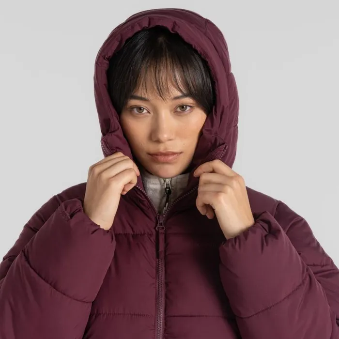 Womens Insulated Jackets Craghoppers Amira Jacket Deep Violet Womens Insulated Jackets Craghoppers Amira Jacket Deep Violet