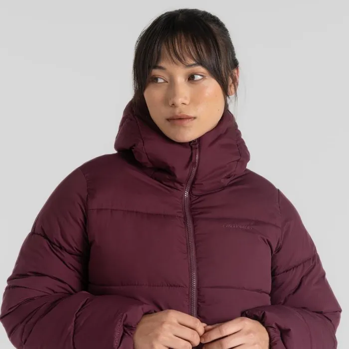 Womens Insulated Jackets Craghoppers Amira Jacket Deep Violet Womens Insulated Jackets Craghoppers Amira Jacket Deep Violet