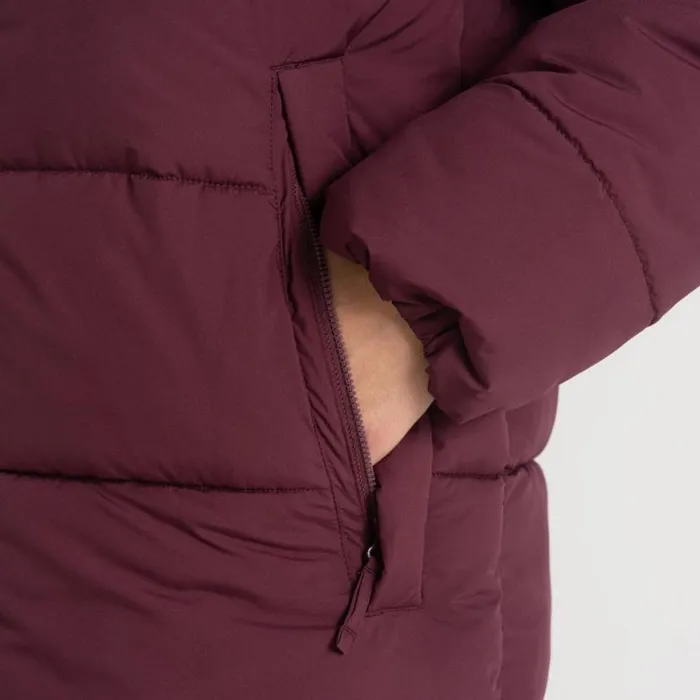 Womens Insulated Jackets Craghoppers Amira Jacket Deep Violet Womens Insulated Jackets Craghoppers Amira Jacket Deep Violet