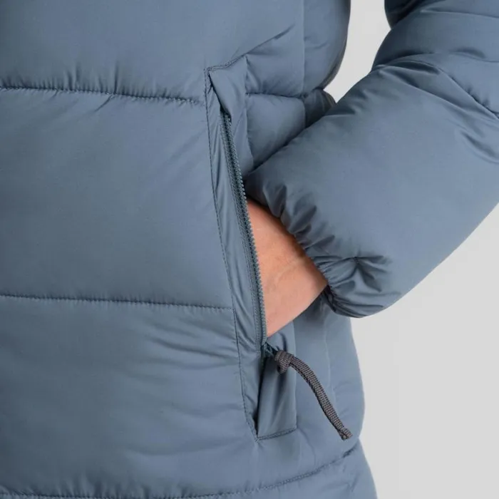 Womens Insulated Jackets Craghoppers Narlia Insulated Hooded Jacket Winter Sky Womens Insulated Jackets Craghoppers Narlia Insulated Hooded Jacket Winter Sky