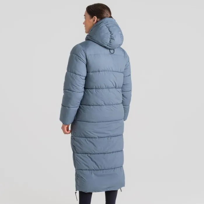 Womens Insulated Jackets Craghoppers Narlia Insulated Hooded Jacket Winter Sky Womens Insulated Jackets Craghoppers Narlia Insulated Hooded Jacket Winter Sky