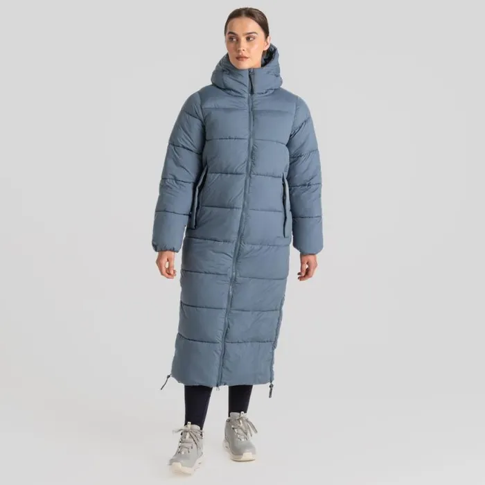Womens Insulated Jackets Craghoppers Narlia Insulated Hooded Jacket Winter Sky Womens Insulated Jackets Craghoppers Narlia Insulated Hooded Jacket Winter Sky
