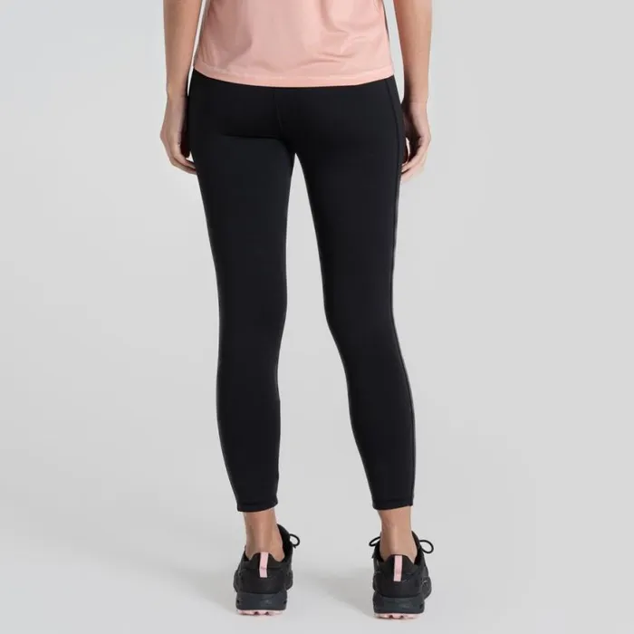 Womens Leggings Craghoppers Alex Leggings Black Womens Leggings Craghoppers Alex Leggings Black
