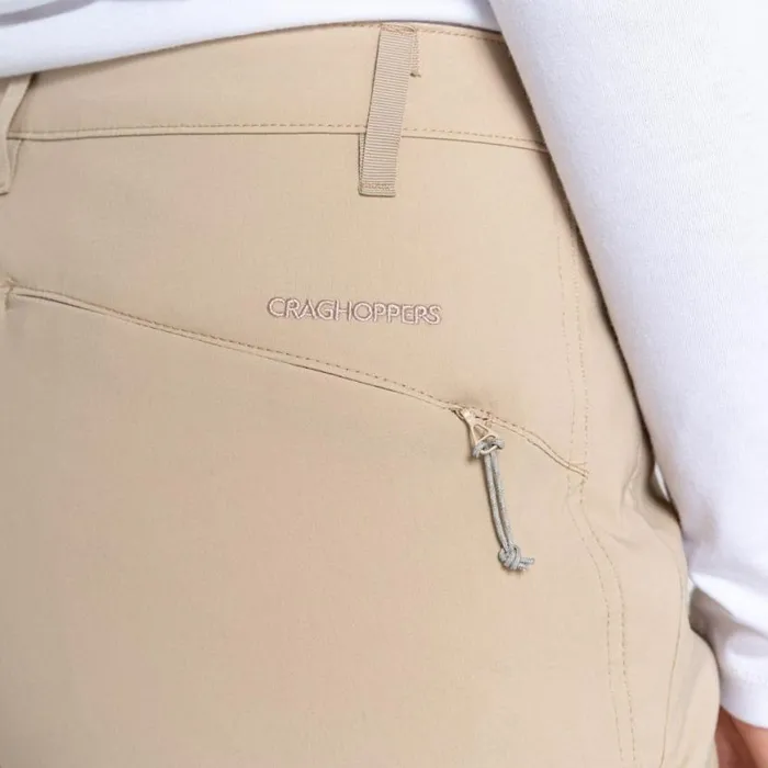 Womens Shorts Craghoppers Stretch Kiwi Pro III Shorts Desert Sand Womens Shorts Craghoppers Stretch Kiwi Pro III Shorts Desert Sand