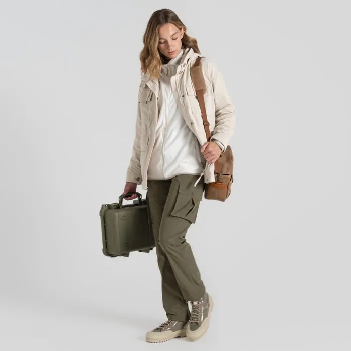 Womens Softshell Jackets Craghoppers NosiLife Adventure Jacket II Stone Womens Softshell Jackets Craghoppers NosiLife Adventure Jacket II Stone