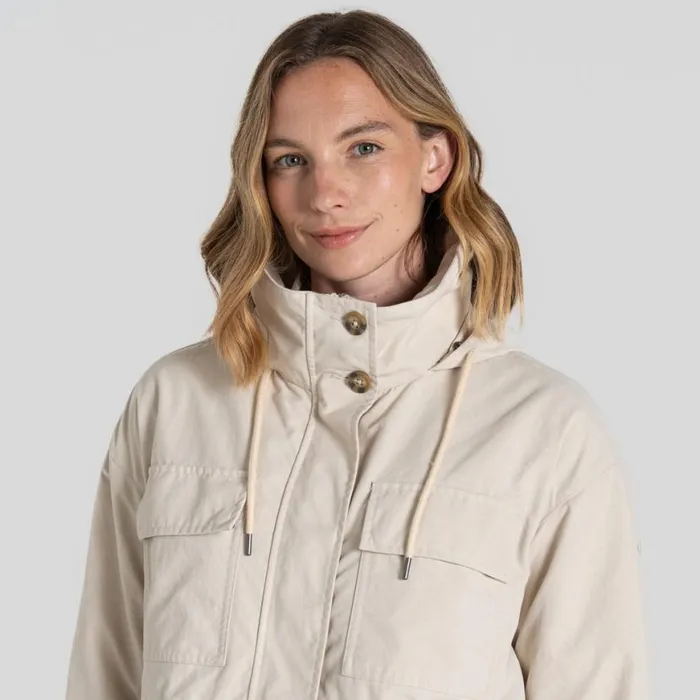 Womens Softshell Jackets Craghoppers NosiLife Adventure Jacket II Stone Womens Softshell Jackets Craghoppers NosiLife Adventure Jacket II Stone